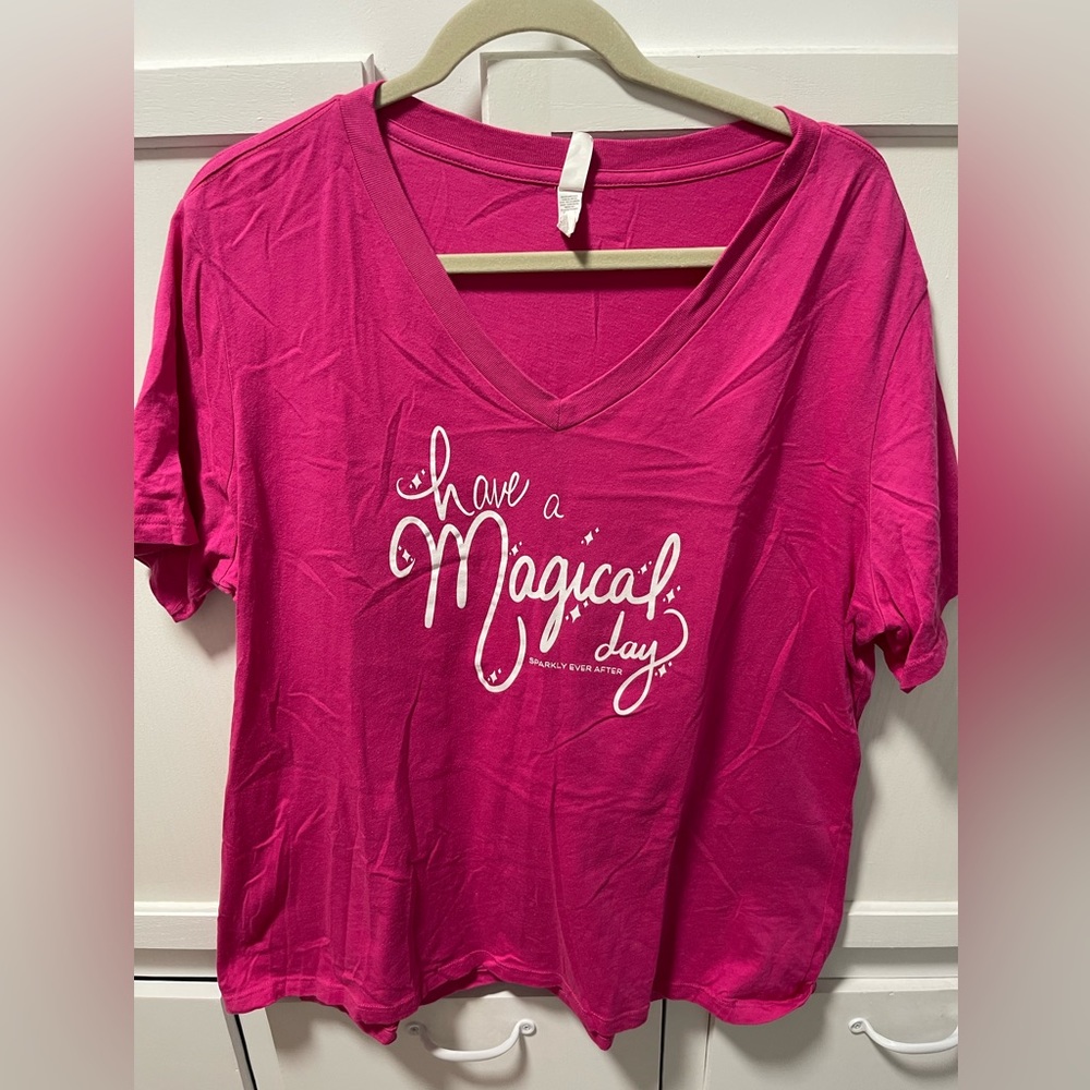 Have A Magical Day Disney inspired V Neck tee